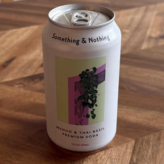 Something & Nothing Soda