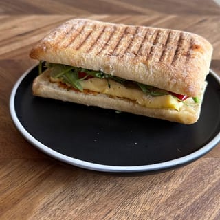 Spicy Sausage Breakfast Panini