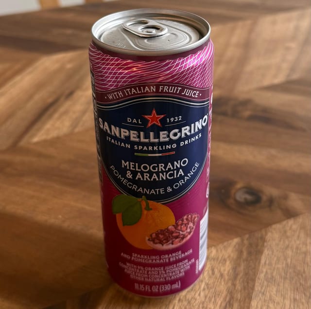 San Pellegrino - Orange Pomegranate.