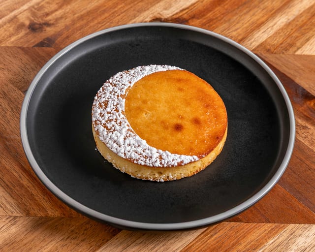 Lemon-Ricotta Luna Cake.