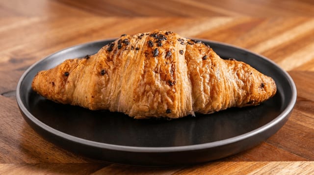 Chocolate Hazelnut Croissant.